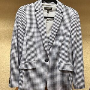 Talbots Classic Houndstooth Blazer